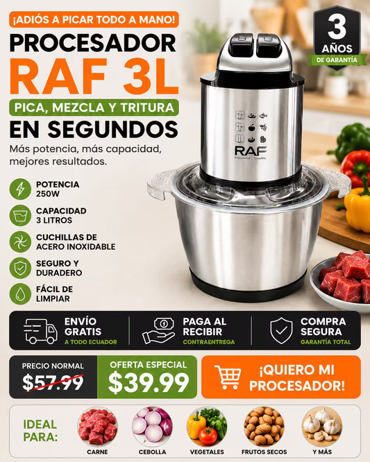Procesador 3 l